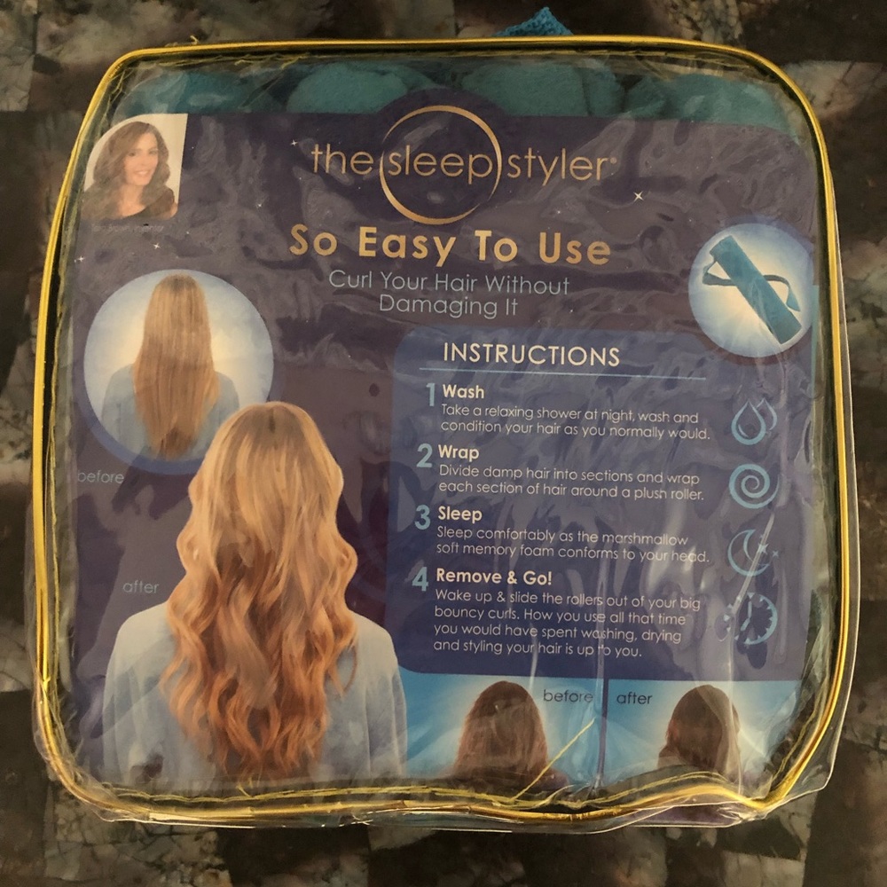 The Sleep Styler LARGE foam rollers